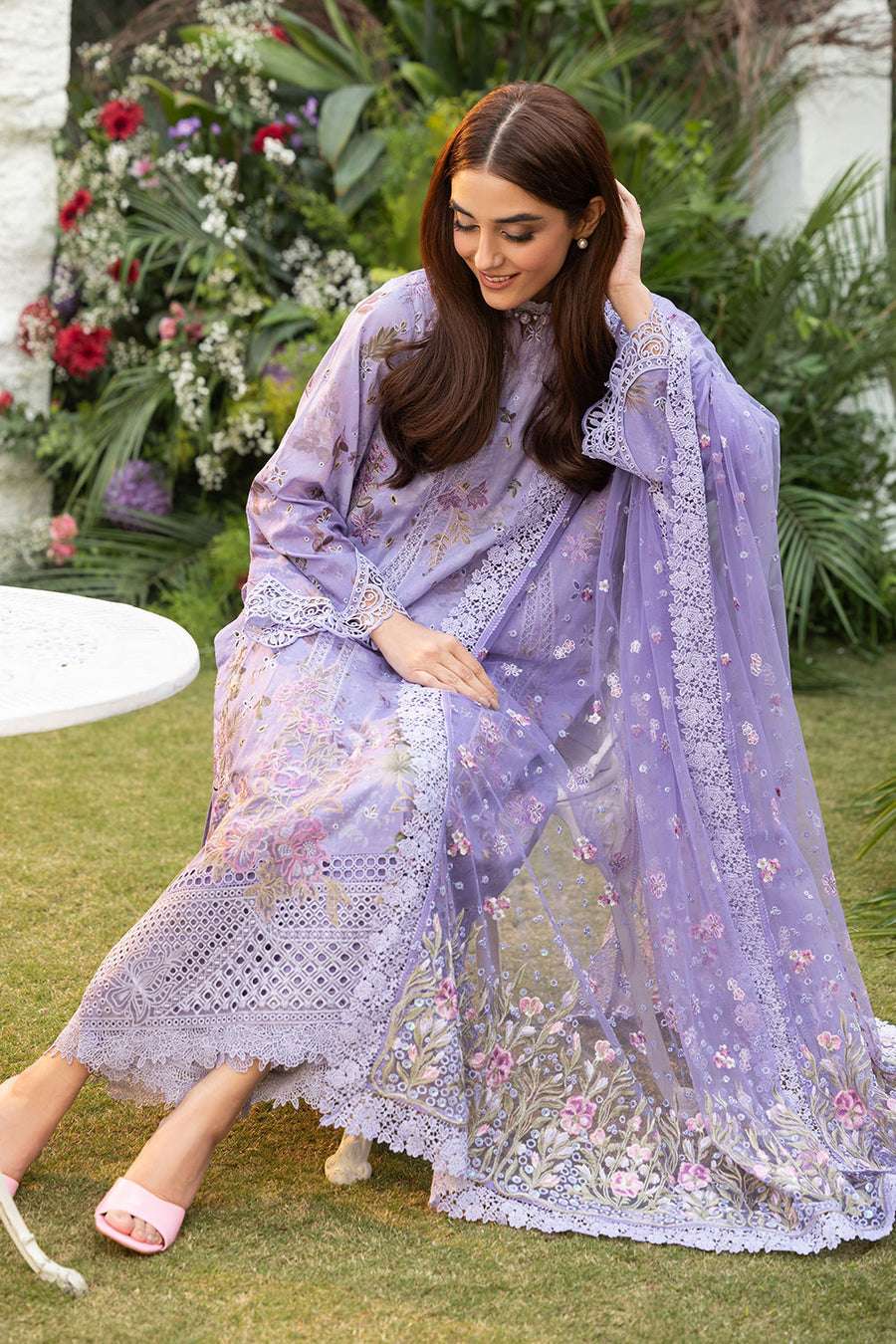 Sobia Nazir Luxury Lawn - 15A Ayla's Atelier